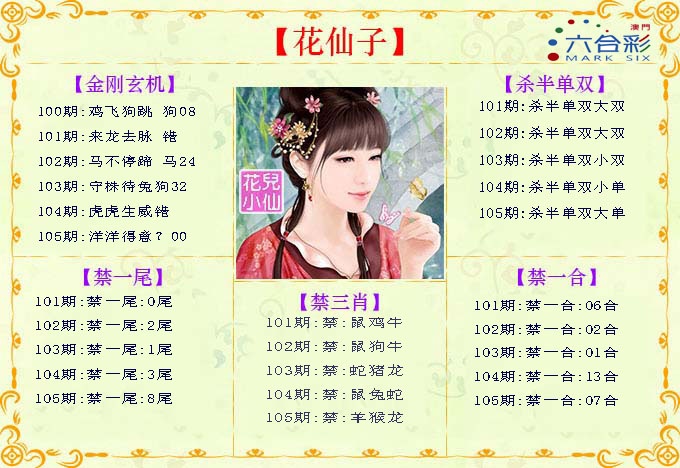 2025105期花仙子