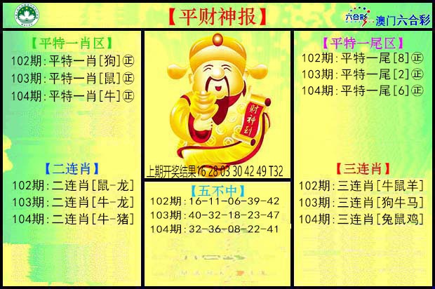 2025104期平财神