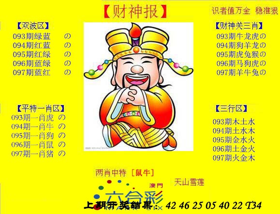 2025097期黄财神