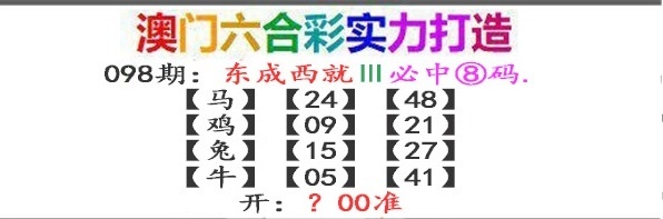 2025098期东成西就