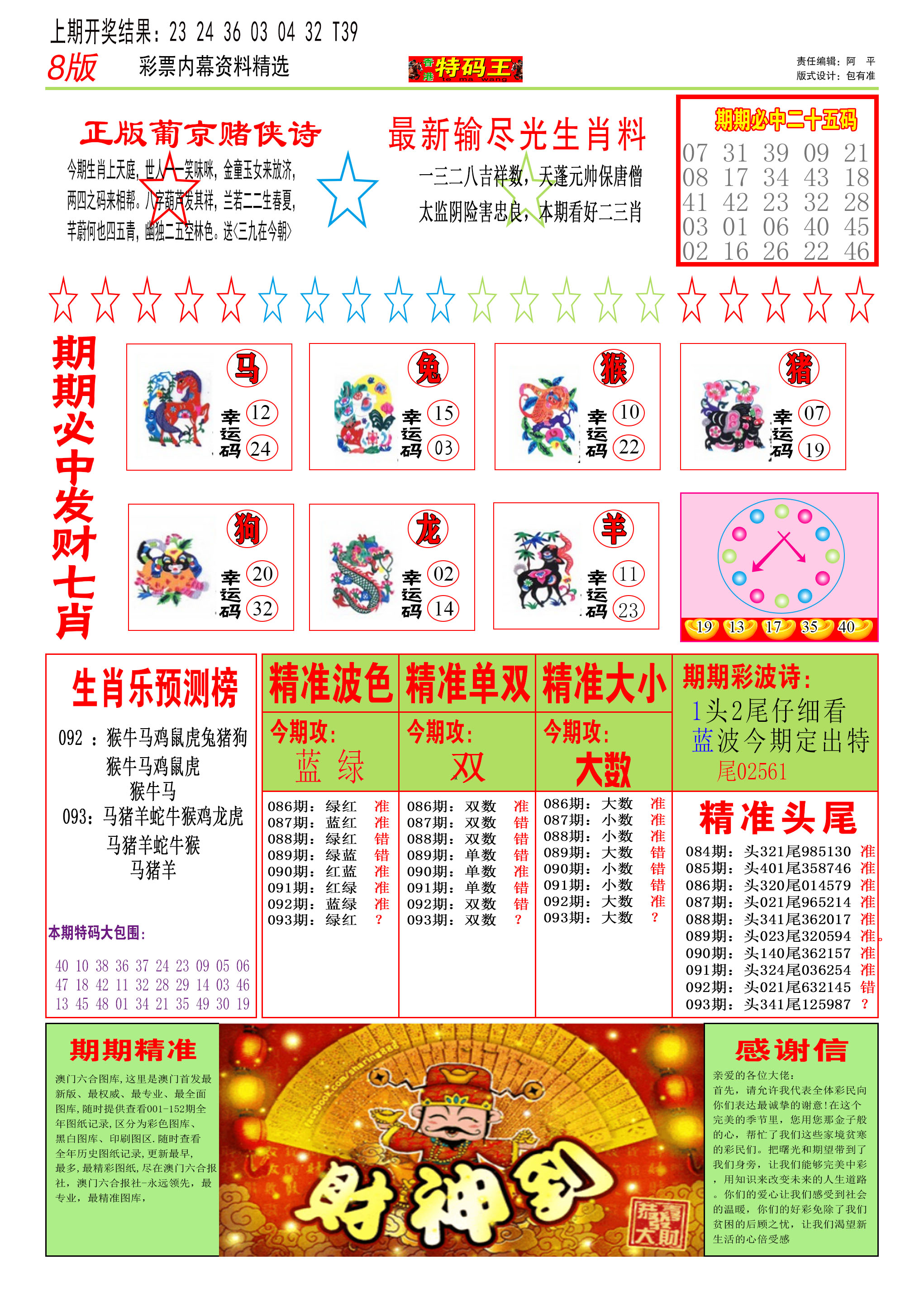 2025093期特码王B