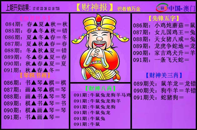 2025091期紫财神