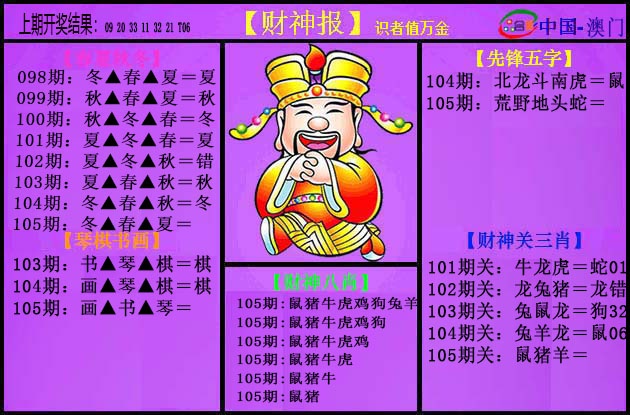2025105期紫财神