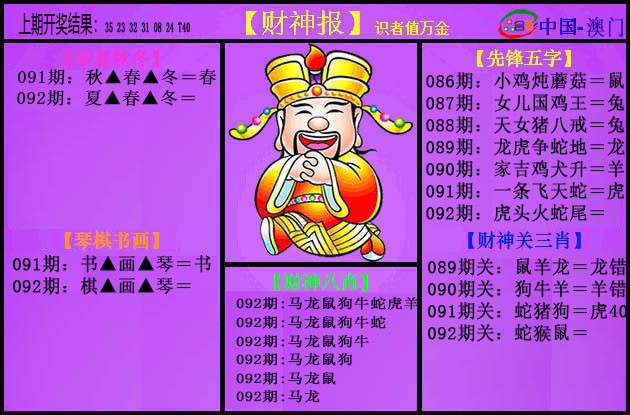 2025092期紫财神