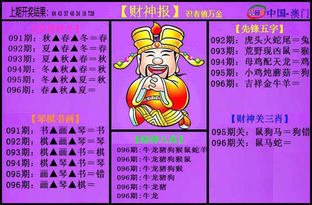 2025096期紫财神