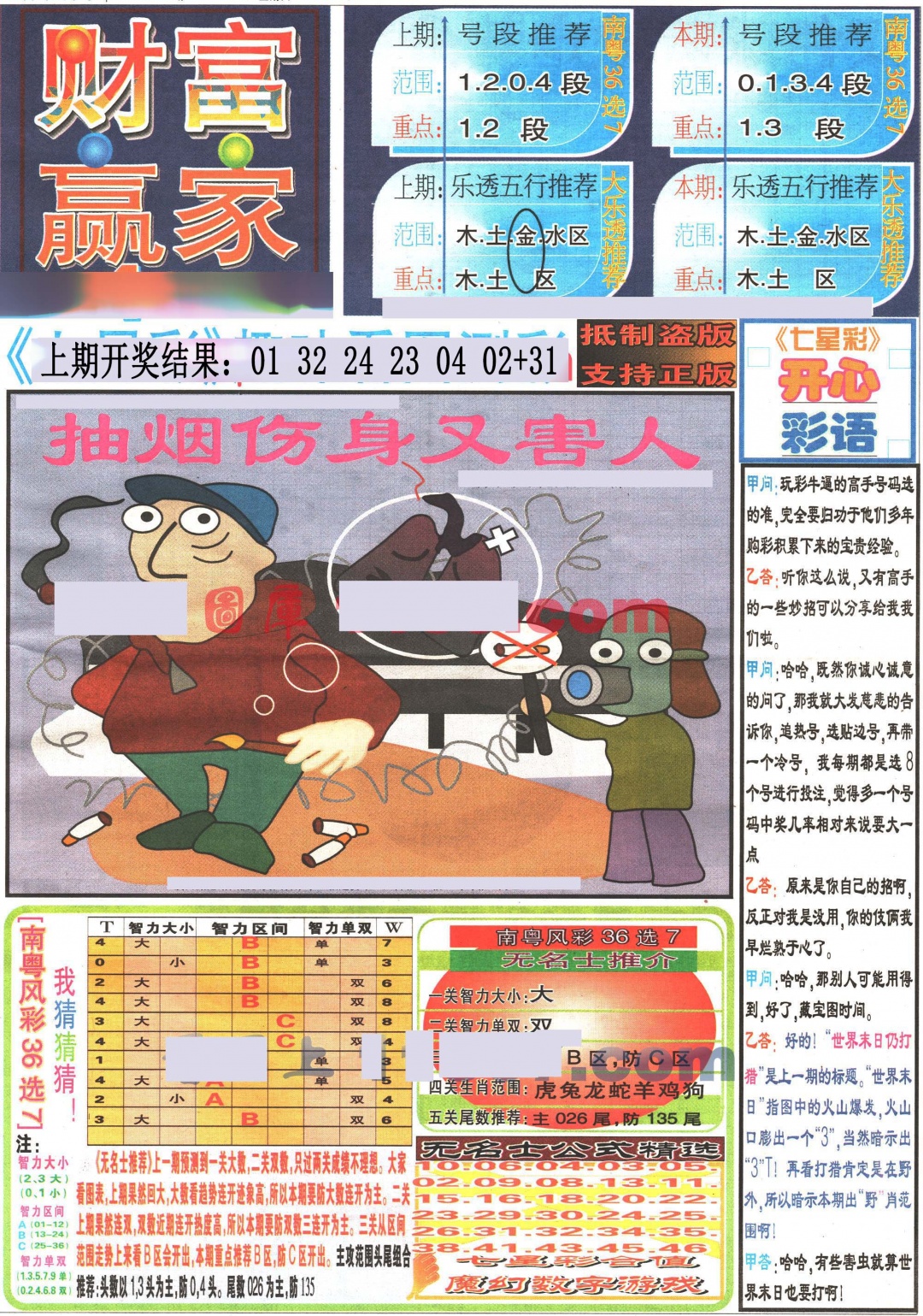2025098期七星彩图(高清)