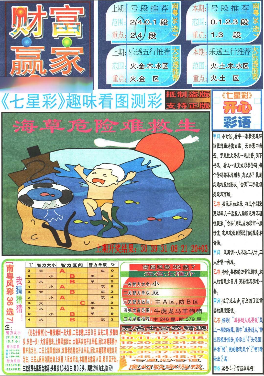 2025099期财富赢家（七星彩）