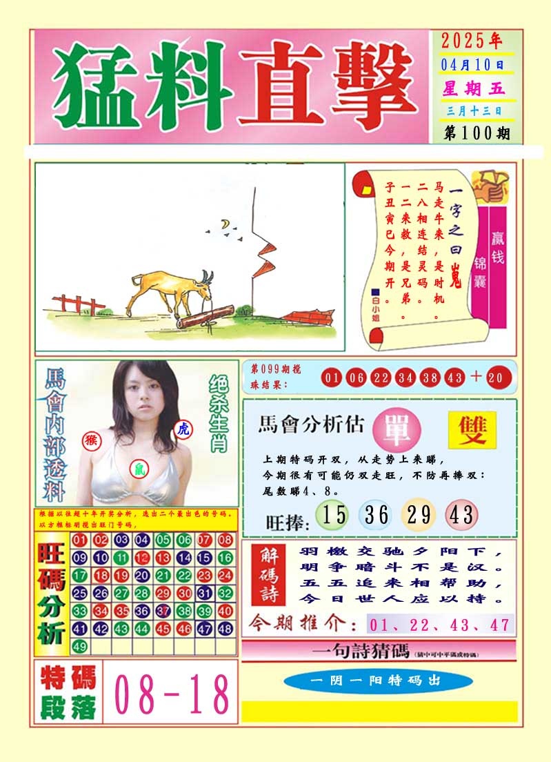 2025100期猛料直击A