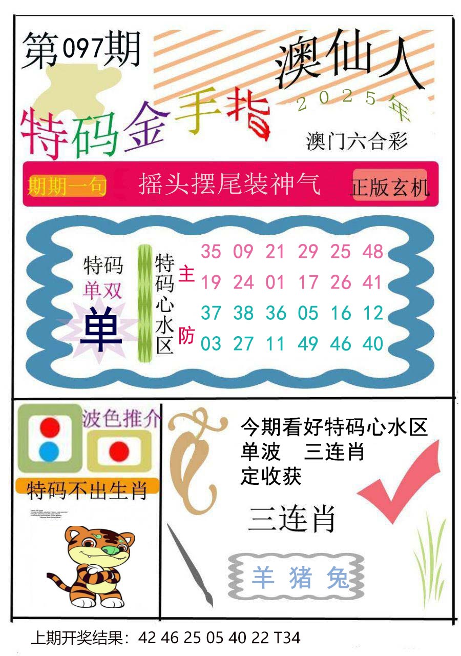 2025097期特码金手指