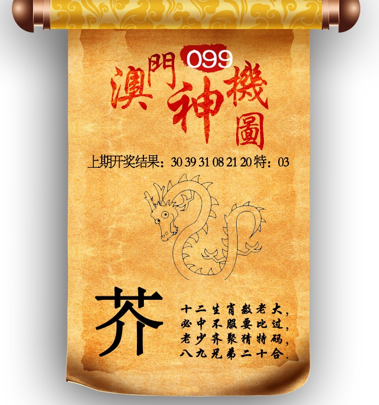 2025099期澳门神机图