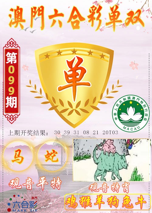 2025099期六合单双图