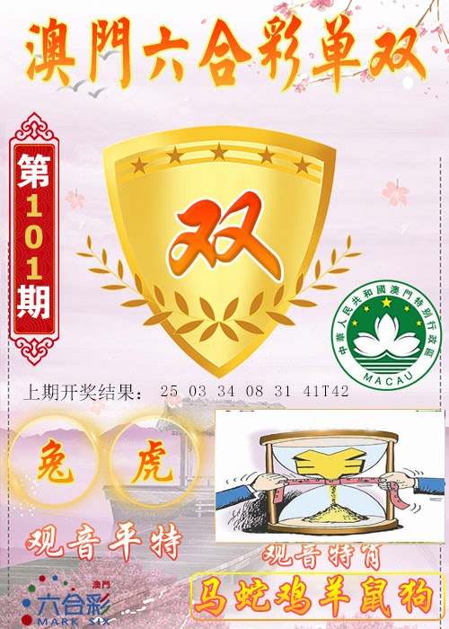 2025101期六合单双图