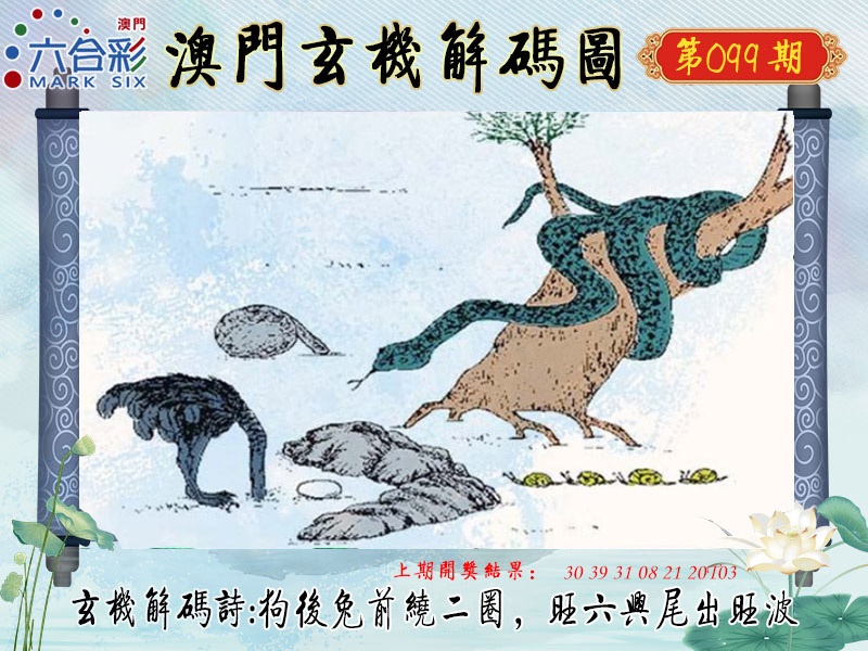 2025099期玄机解码图