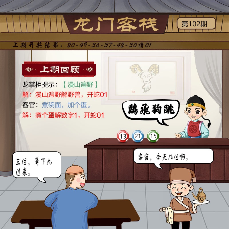 2025102期龙门客栈